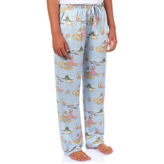 The Wizard of Oz Pajama Pants Women's Follow The Yellow Brick Road Lounge Bottoms