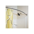 thumbnail image 3 of Stainless Steel Shower Rod in Polished Silver Chrome 55-Inch to 63-Inch, 3 of 4