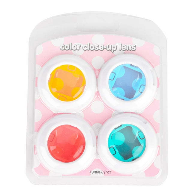 Instantánea Cámara linterna flash Filtros set para Fujifilm instax mini 7s 8/8 +/9 (puro)