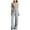 *1-Gray, variant on VBVC Women's Y2K Ruched Sleeveless Jumpsuit,Ladies Wide Leg One Piece Outfit,Summer Elegant Party Set For Women(No Pockets),Gray,Size S