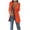 Orange, variant on Womens Blazer Jacket Clothes Blazers Windproof Coat Trench Coat Coats Autumn Spring Coat Blouse Jacket
