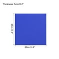 thumbnail image 2 of EVA Foam Sheets Blue 9.8 Inch x 9.8 Inch 5mm Thick Crafts Foam Sheets Pack of 8, 2 of 5