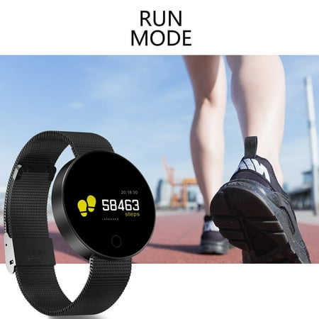 Waterproof Sport Watch - Bluetooth Waterproof Smart Watch Touch Screen Phone Mate For IOS Android iPhone Samsung(Black)