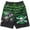 Black, variant on Monster Jam Megalodon UPF 50+ Swim Trunks Bathing Suit Toddler to Little Kid