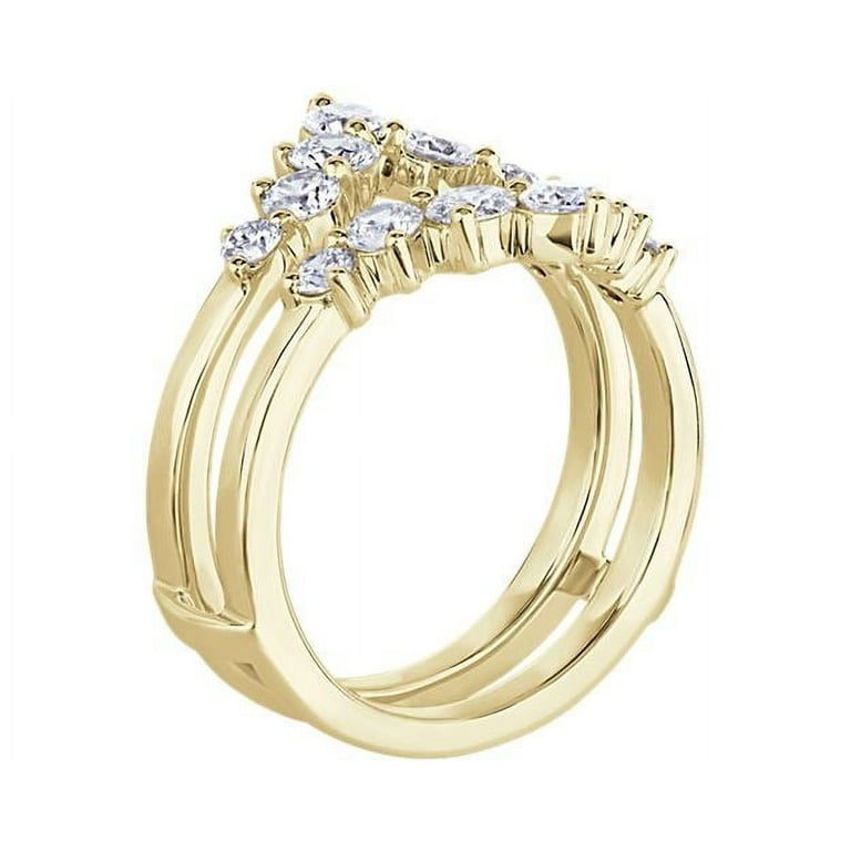 LADIES BAND 0.50CT ROUND DIAMOND 14K YELLOW GOLD LADIES BAND 0.50CT ROUND DIAMOND 14K YELLOW GOLD