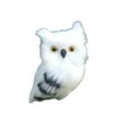 thumbnail image 2 of SPRING PARK Artificial Owl Simulation Ornaments DIY Craft Decoration Lovely Artificial Animal Owl Miniature Plush Toy Garden Ornament Photo Props, 2 of 5