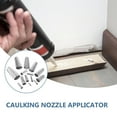 thumbnail image 7 of Worgeous 14pcs Caulking Applicator Nozzle Set with Reusable Steel Nozzles for Convenient and Professional Caulking Tips Tool, 7 of 7