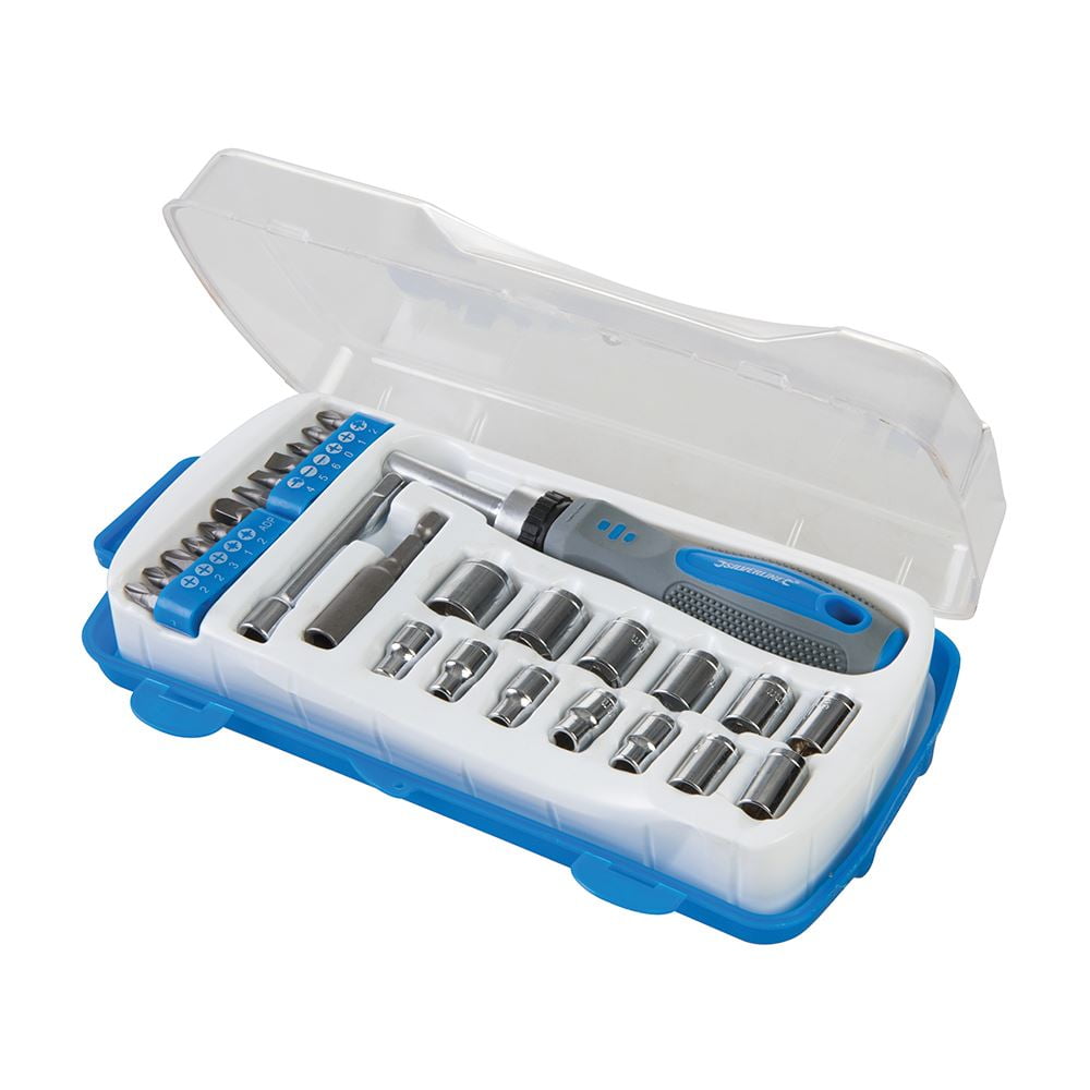 Silverline - Socket & Driver Set 28pce - 28pce - Walmart.com
