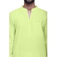 thumbnail image 4 of Atasi Solid Traditional Kurta For Men Chinese collar Long Shirt Ethnic Clothing, 4 of 7
