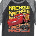 thumbnail image 3 of Disney's Cars - KACHOW 95 - Toddler And Youth Raglan Graphic T-Shirt, 3 of 6