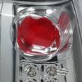 thumbnail image 6 of Spec-D Tuning Chrome Housing Clear Lens LED Tail Lights Compatible with 1988-1998 Chevy/C/K C10 1500/2500/3500, Silverado/Sierra, Blazer Full Size, Suburban, Yukon, Tahoe, Left + Right Pair Assembly, 6 of 7