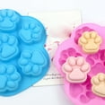 thumbnail image 7 of Paw Print Silicone Mold Set - Pet-Shaped Ice Cube & Chocolate Tray for DIY Soap, Candles & Baking - Non-Stick Easy Release Design, 7 of 7