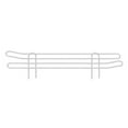 thumbnail image 3 of Honey Can Do 18" Anti-Slide Steel Screen for Shelving Unit, Black, 3 of 3
