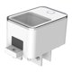 thumbnail image 4 of Alimentador automático de peces de gran capacidad, dispensador de pellets de estanque con Control de aplicación, temporizadores, alimentación de peces jinwen Alimentador Automático, 4 of 8