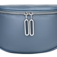 thumbnail image 2 of Bolso de pecho para mujer, Bolso de hombro de cuero genuino a la moda, monederos informales simples para mujer, 2 of 6
