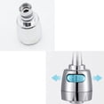 thumbnail image 2 of Aireador de grifo de cocina, cabezal rociador para grifo de fregadero, rotación de 360 ​​grados con 2 modos de salida de agua para cocina y baño, 2 of 5