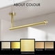 thumbnail image 3 of Kitchen Paper Towel Holder Brushed Brass For 11-inch Long Paper Towel Roll Wall Mount Dispenser Sus 304 Stainless Steel, 3 of 5