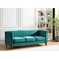 thumbnail image 2 of Plainfield Line Tufted Square Design Sofa, 2 of 5