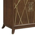 thumbnail image 6 of Heritage 2-Door Wood Bar Cabinet in Brown Finish by Scott Living, 6 of 8