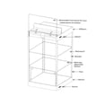 thumbnail image 3 of White Display Showcase Desktop 3-Tier with Two Adjustable Shelves and LED Lights White for 1/18 1/24 1/32 1/43 1/64 Scale Models, 3 of 5