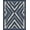 Navy Blue, Pattern 12, variant on ODIKA Herringbone Boho Bordered Diagonal Motif Repeat Interlocking for Home Office, Gaming Room, Under Desk, Non-Slip Chair-Friendly