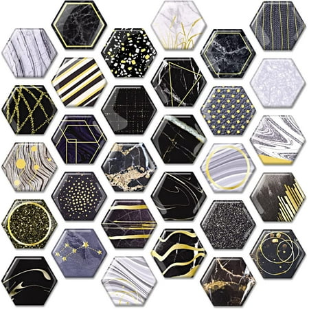 

Fridge Magnets 30 Pcs Decorative Magnets Marble Shiny Gold Magnets Funny Cute Magnets for Whiteboard Office Kitchen Refrigerator Magnets Holiday Decorations Strong Magnets