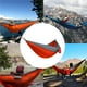 thumbnail image 5 of Hamaca de paracaídas Cola camping doble jardín al aire libre silla nylon naranja, 5 of 8