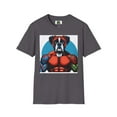 thumbnail image 2 of Boxer Pop Art Unisex Softstyle T-Shirt, 2 of 11