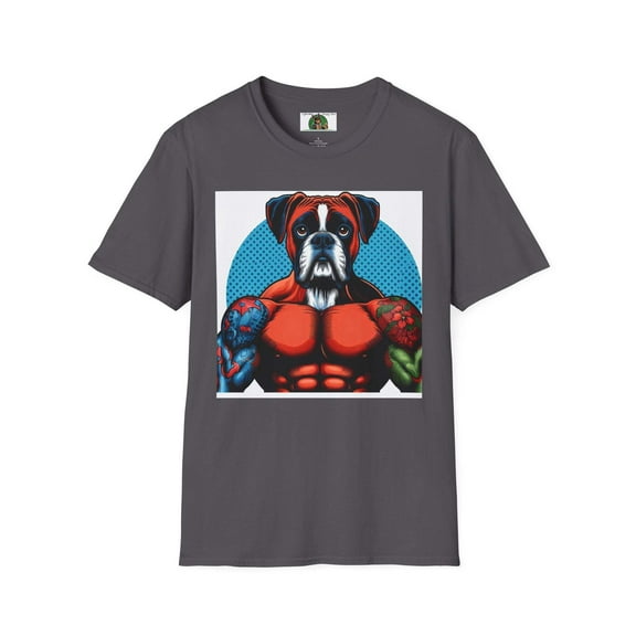 Boxer Pop Art Unisex Softstyle T-Shirt
