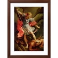 thumbnail image 2 of The Archangel Michael Defeating Satan, Figurative Religion Framed Art Print Wall Art by Guido Reni, 2 of 2