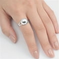 thumbnail image 4 of Sterling Silver Women's Ring 925 Band 12mm Jewelry Female Male Unisex Size 9, 4 of 4