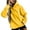 Yellow, variant on Cathalem Womens Oversized Hoodies Fleece Sweatshirts Fall Fashion 2025 Pullover Sweaters Winter Clothes (Yellow,M)