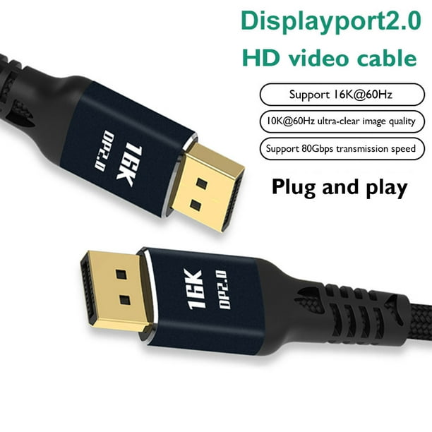 Câble DisplayPort 2.0 16K – iVANKY