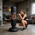 thumbnail image 3 of ERK 1Pcs Inflatable Punching For Adults And Kids With Stand Base Heavy Duty Training For Fitness Boxing MMA, 3 of 4