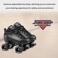 thumbnail image 4 of Sure-Grip Cyclone Roller Skate Black, 4 of 9