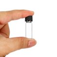 thumbnail image 4 of Unique Bargains 2mL Reagent Glass Storage Bottle Round Plastic Screw Cap Lab Home Clear 24 Pack, 4 of 5