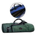 thumbnail image 6 of Professional Trumpet Gig Bag 600D Water-resistant Oxford Cloth Soft Carrying Case Foam Cotton Padded with Adjustable Shoulder, 6 of 6