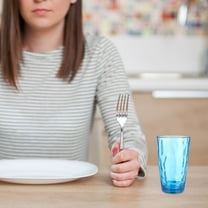 Masteelf  Plastic Cups Reusable Kitchen Glasses Clear Transparent Blue