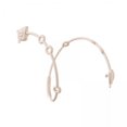 thumbnail image 1 of Lipstore 2xSilicone Pacifier Clip Adjustable for High Chair Shopping Trolley Apricot, 1 of 8
