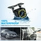 thumbnail image 4 of INCLAKE Cámara de marcha atrás para coche, cámara de visión trasera Ultra HD 12 LED de visión nocturna, cámara de marcha atrás impermeable de 140° de visión amplia ángel con múltiples soportes de mont, 4 of 5