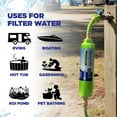 thumbnail image 2 of CLEAR2O RV & Marine Inline 1 Micron Solid Carbon Block Water Filter for Reduced Contaminates, Bad Taste, Odor and More - Lime Green (CRV2006), 2 of 9