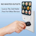 thumbnail image 3 of Easter LED Square Night Light - Compact and Energy Efficient Illumination for Bedrooms and Bathrooms - Plug-in Wall Lamp with Auto Sensor, 3 of 6