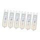 thumbnail image 5 of Bombilla LED G9, Bombilla G9 PC 5W Cubierta Transparente 6pcs 22LED Ahorro De Energía Para Luz De Techo Para Luz De Mesa ANGGREK Otros, 5 of 7