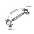 thumbnail image 2 of Connecteur Camping-Car Raccord Réglable Artefact Pièces de Rechange Durables Doubles Têtes 1.9cm à 2.2cm 21cm, 2 of 9