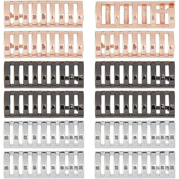 Conector de cuentas para reloj, conector de pulsera de cuentas, adaptador de correa de reloj, eslabón de repuesto para fabricación de joyas