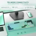 thumbnail image 3 of LTC Nimbleback NB981 95% Wireless Mechanical Keyboard, 2.4G/ BT/USB-C Wired RGB 98 Keys Gaming Keyboard, 3-Layer Dampener, Hot Swap PCB, Software Support, Custom Linear Switch, 3 of 6