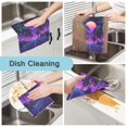 thumbnail image 2 of Yayeee 6 Pack Kitchen Dishcloths for Washing Dishes Soft Absorbent Microfiber Towels, Green Digital Art, 2 of 9