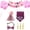 multicolor#003, variant on Dog Birthday Party Supplies, Multicolor Themed Set with Bandana, Hat, Bow & Banner, Adjustable Size Dog Birthday Decorations for Dogs-(B 1)