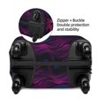 thumbnail image 4 of Haiem Purple-Red Skull Luggage Cover Printed Suitcase Covers for Luggage Elastic Washable Suitcase Protector Fits 18-32 Inch Luggage-Small, 4 of 9