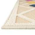 thumbnail image 6 of Unique Loom Aruba Outdoor Collection Area Rug - Noord (2' x 3' Rectangle Beige/Ivory), 6 of 7